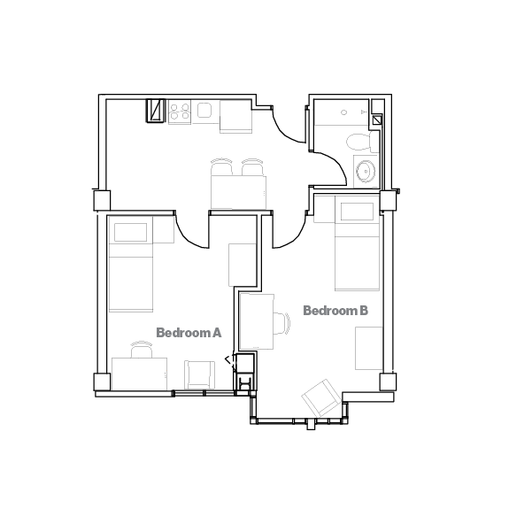 Sidney Pacific Two Bed Suite